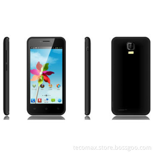 4.5'' Capacitive Touch Panel, Android 4.2 Smart Phone, MTK6572M Dual Core, Dual SIM Dual Standby
